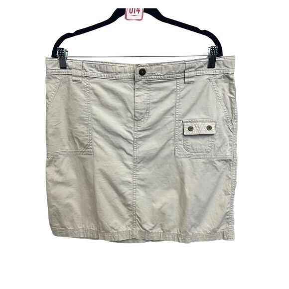 💎 Columbia Mini Skirt Beige - Picture 1 of 10